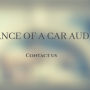 MAINTENANCE OF A CAR AUDIO SYSTEM